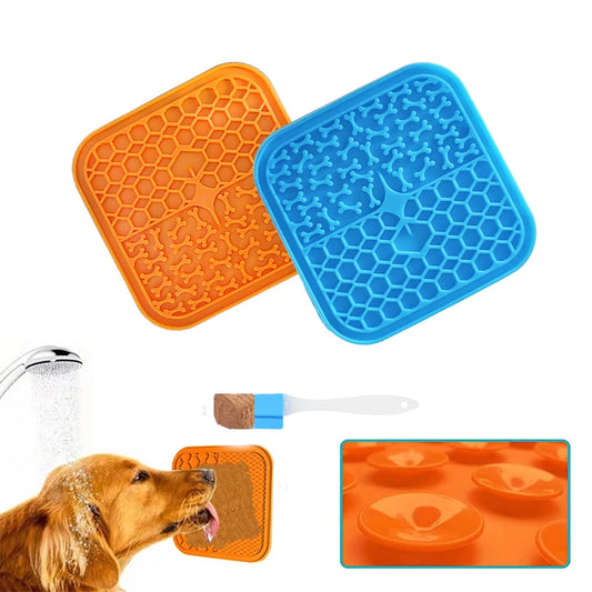 Silicone lick mat