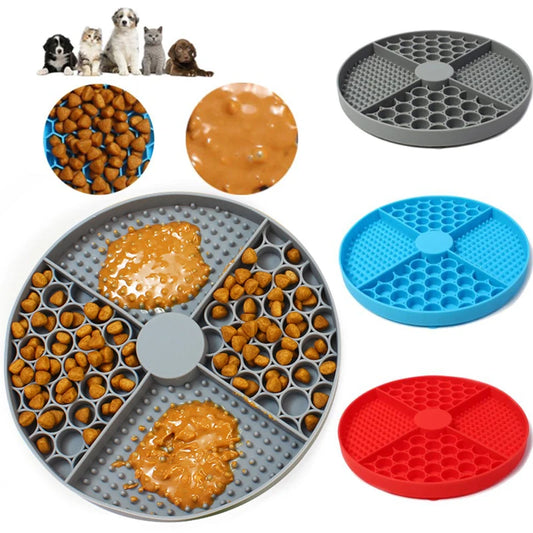 Silicone lick mat